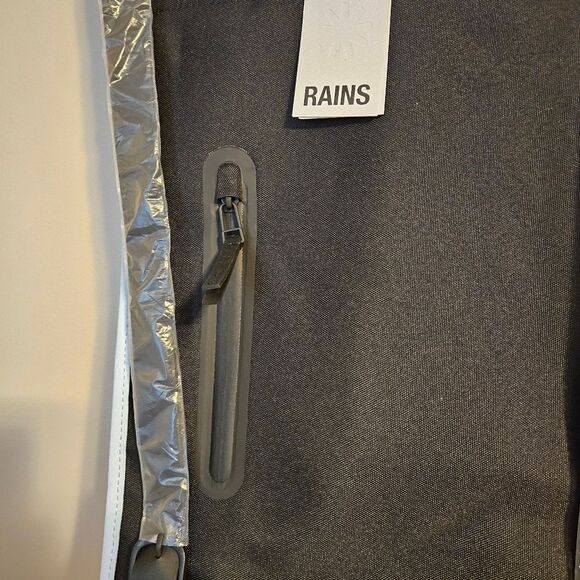 Rains Backpack Sky Light Blue Neutral Casual Unisex Waterproof Bag - Picture 7 of 9